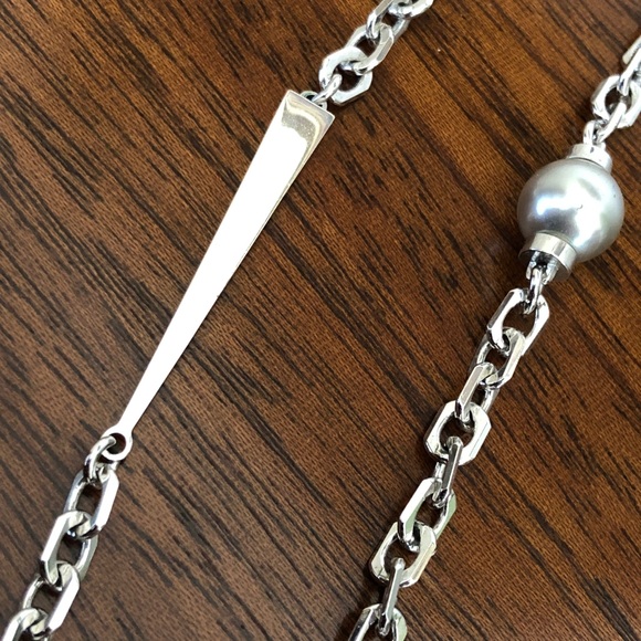 Rebecca Gioielli  designer made in Italy silver long chain - Picture 9 of 16